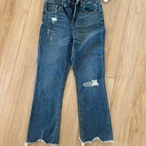 BDG Kick Flare High-Rise Cropped Jeans